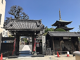 山門から見た風景