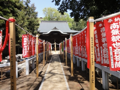 本堂付近の風景