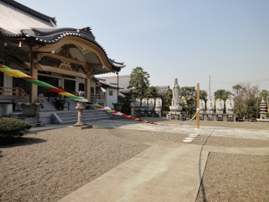 本堂から見た風景