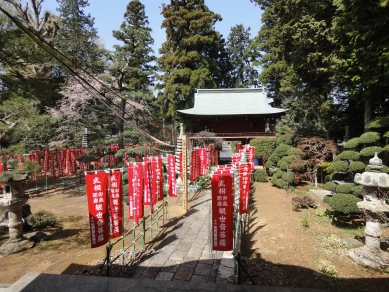 本堂から見た風景