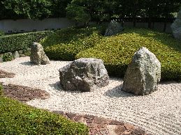 枯山水石庭その２