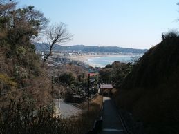 由比ガ浜の景色その１