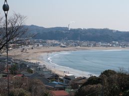 由比ガ浜の景色その２