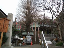 観音堂への石段