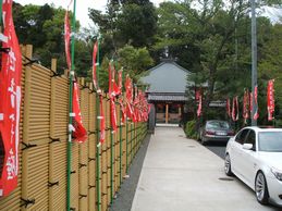 参道からの風景