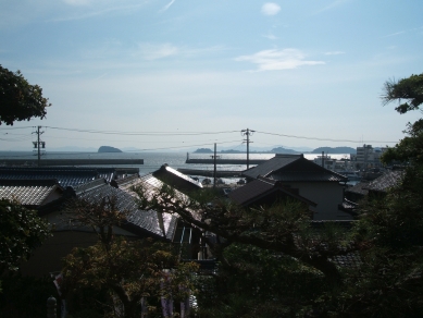 石段からの景色