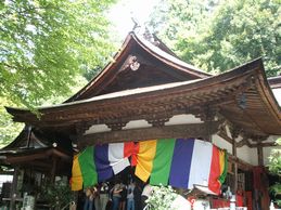 岩間寺の本堂