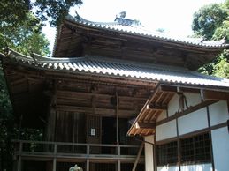 納経所と仮本堂