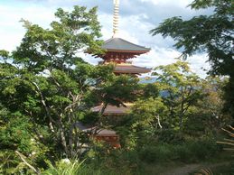 弁天山からの五重塔