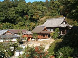 三重宝塔からの境内風景